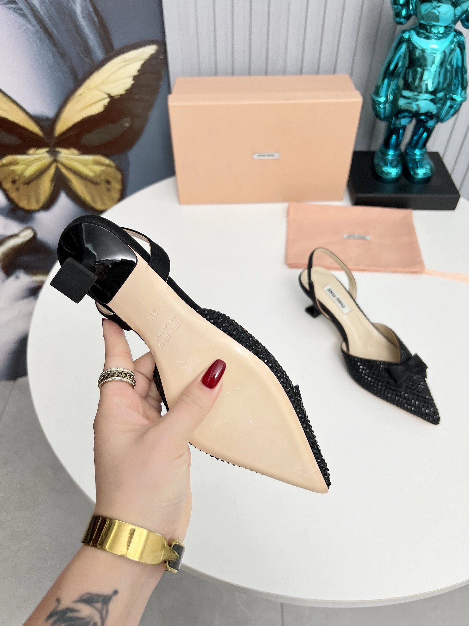 COCO-- 7iu7iu 5I459D_049_F0002_F_065 sheepskin Heel height：5.5CM item:E-X000E1429W